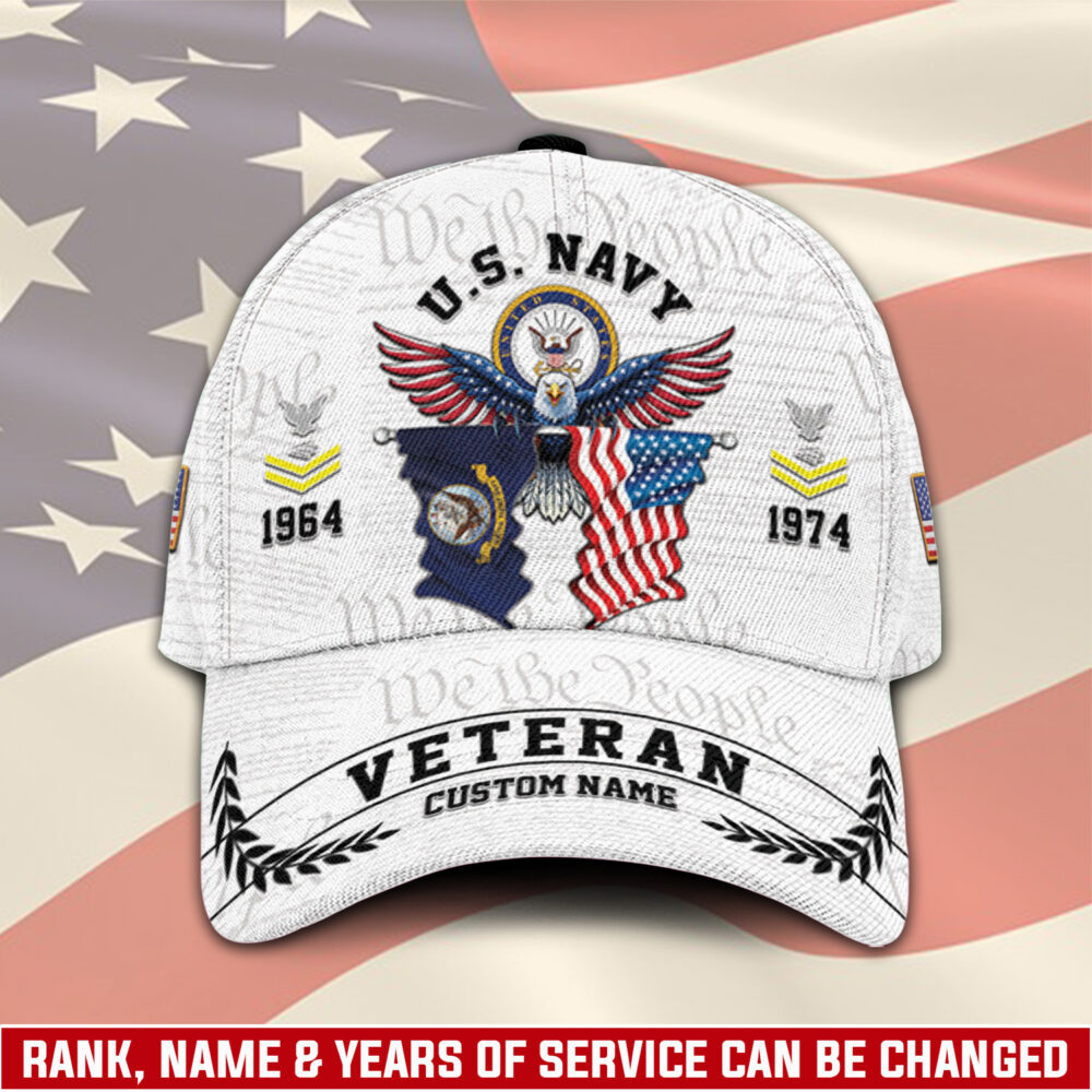 US Navy, By Sea, Air and Land - Classic Cap