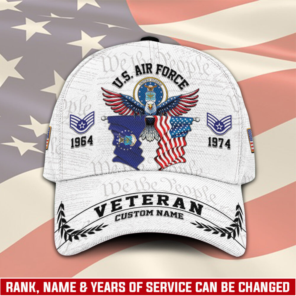 US Air Force, Land Of The Free, Because Of The Brave - Classic Cap