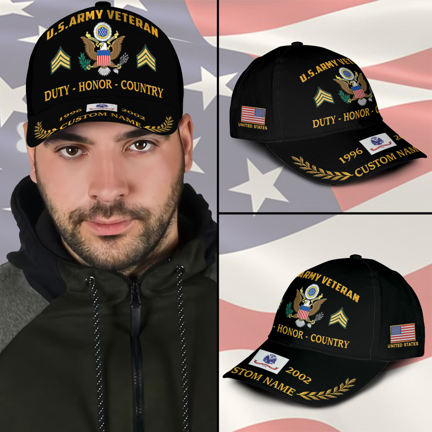 US Army, O 6 Army Colonel - Classic Cap - Image 3