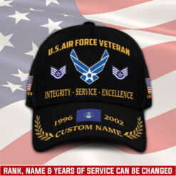 US Air Force, O 5 Air Force Lieutenant Colonel - Classic Cap
