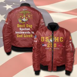 US Marine Corps, O 2 Marines First Lieutenant - Bomber Jacket