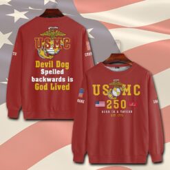 US Marine Corps, E 7 Marines Gunnery Sergeant - Sweatshirt