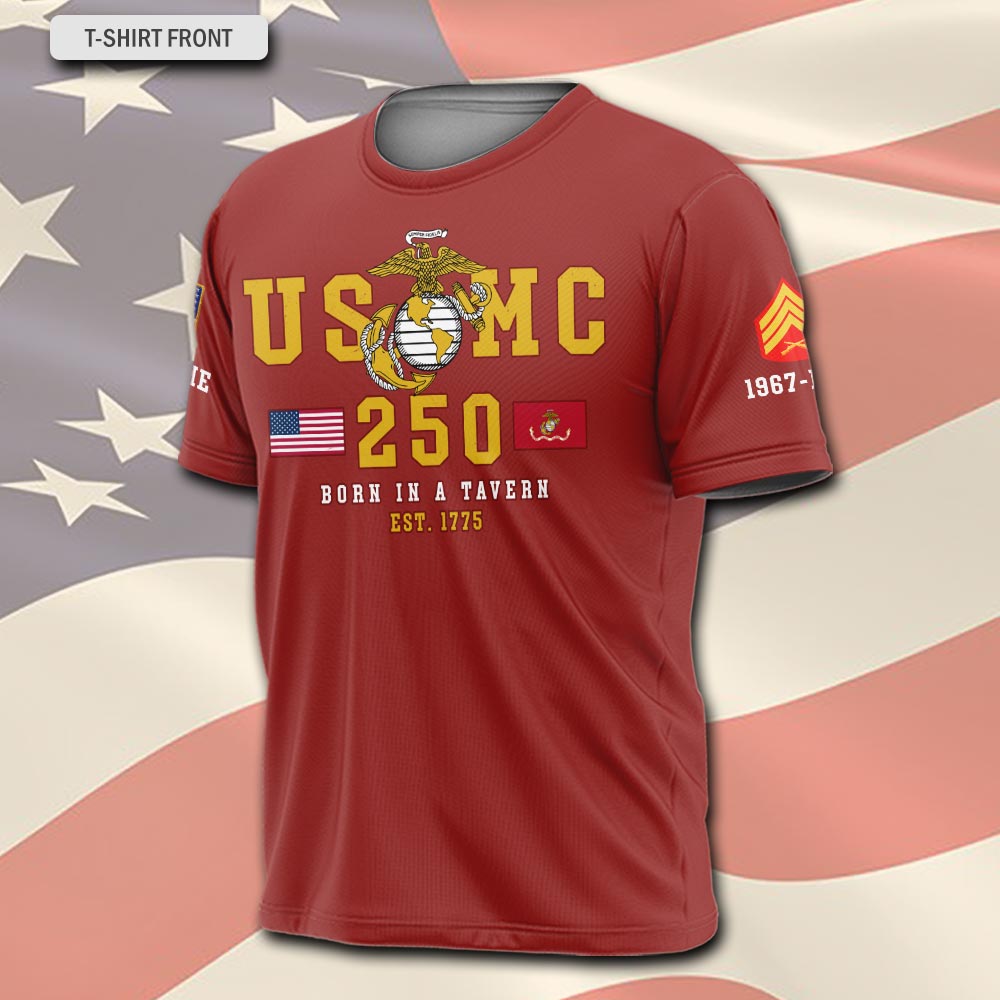 US Marine Corps, I Walked The Walk - T-Shirt - Image 2
