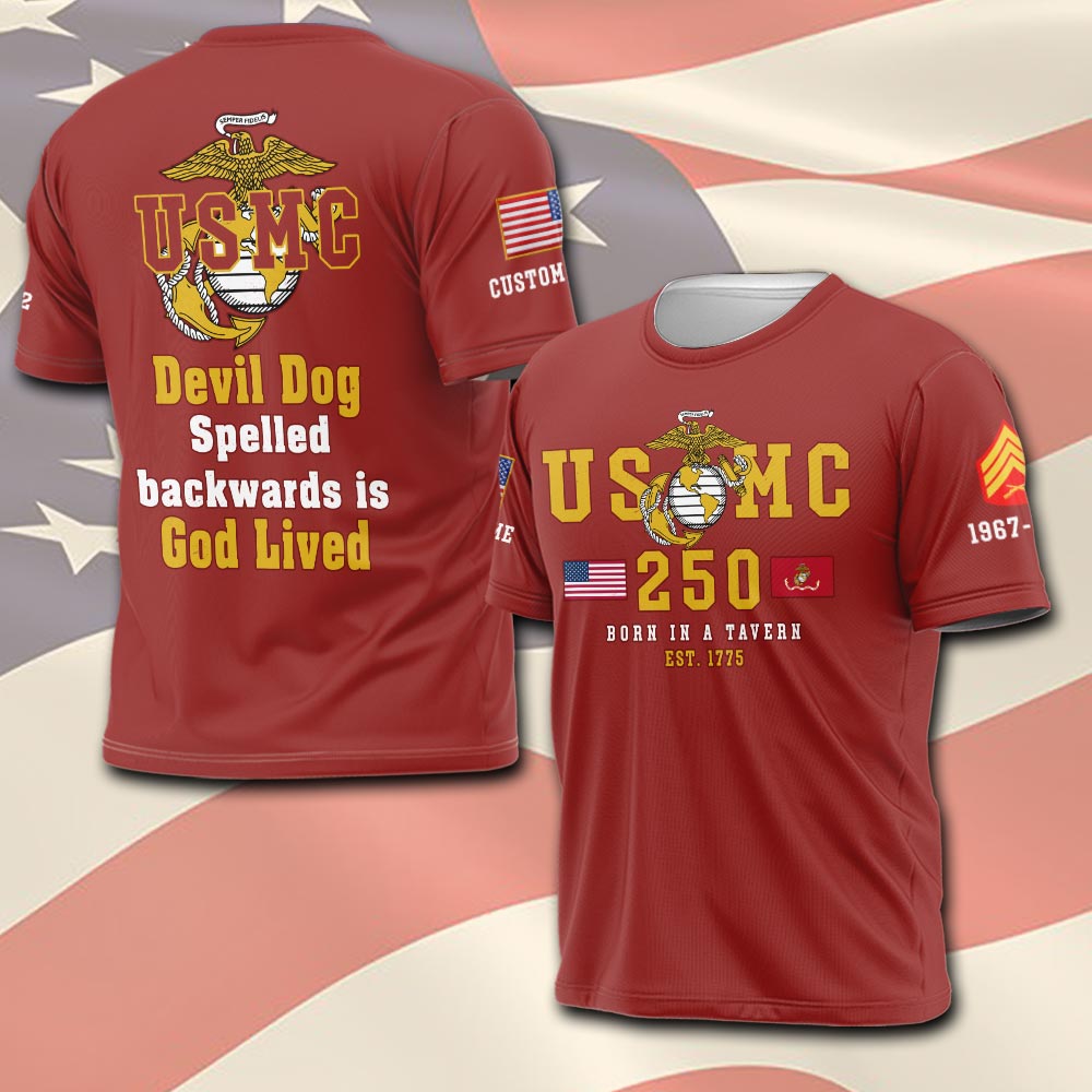 US Marine Corps, I Walked The Walk - T-Shirt