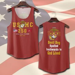 US Marine Corps, Proud Veteran - Tank-Top