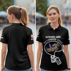 US Navy, Honoring All Who Served - Women Polo Shirt