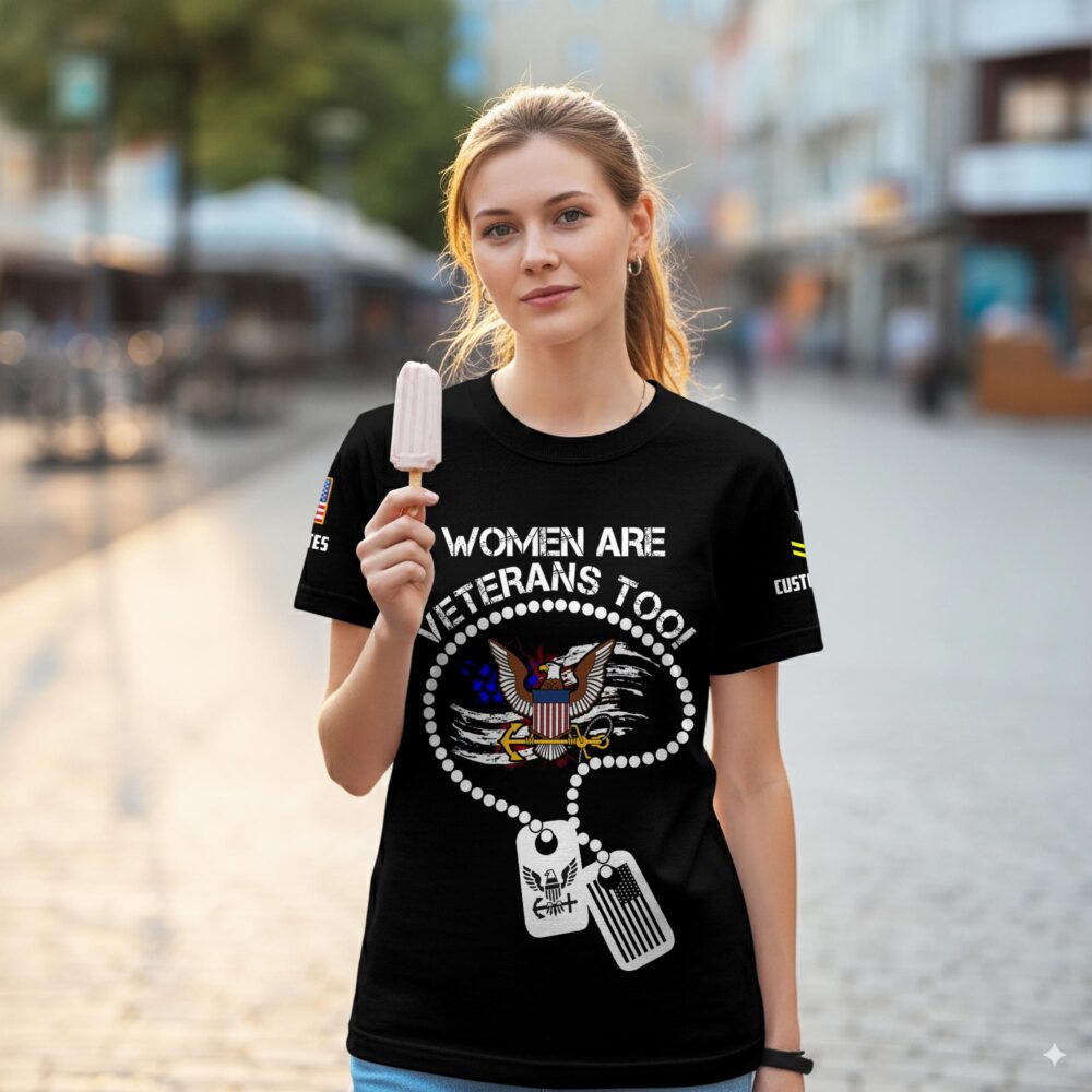 US Navy, The Sea is Ours - Women T-Shirt - Image 2