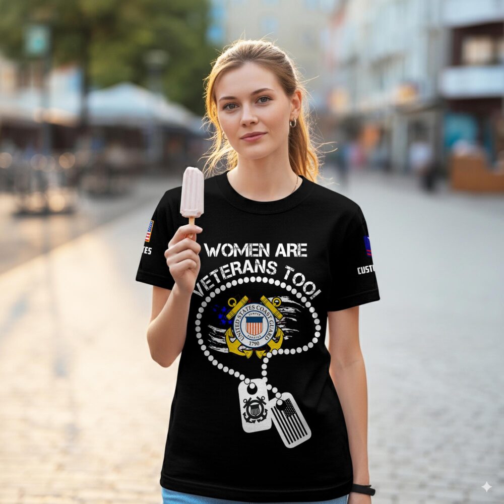 US Coast Guard, Always Ready - Women T-Shirt - Image 2