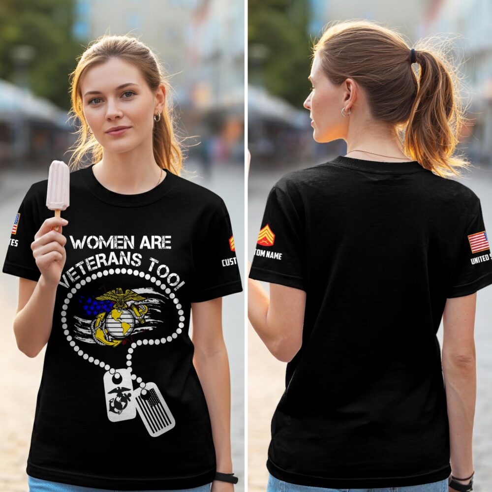 US Marine Corps, W 4 Marines Chief Warrant Officer 4 - Women T-Shirt