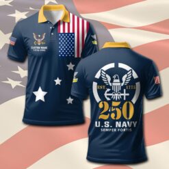 US Navy, Always Remember, Never Forget - Polo Shirt