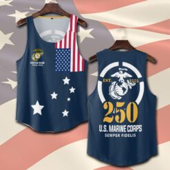 US Marine Corps, Always Remember, Never Forget - Tank-Top