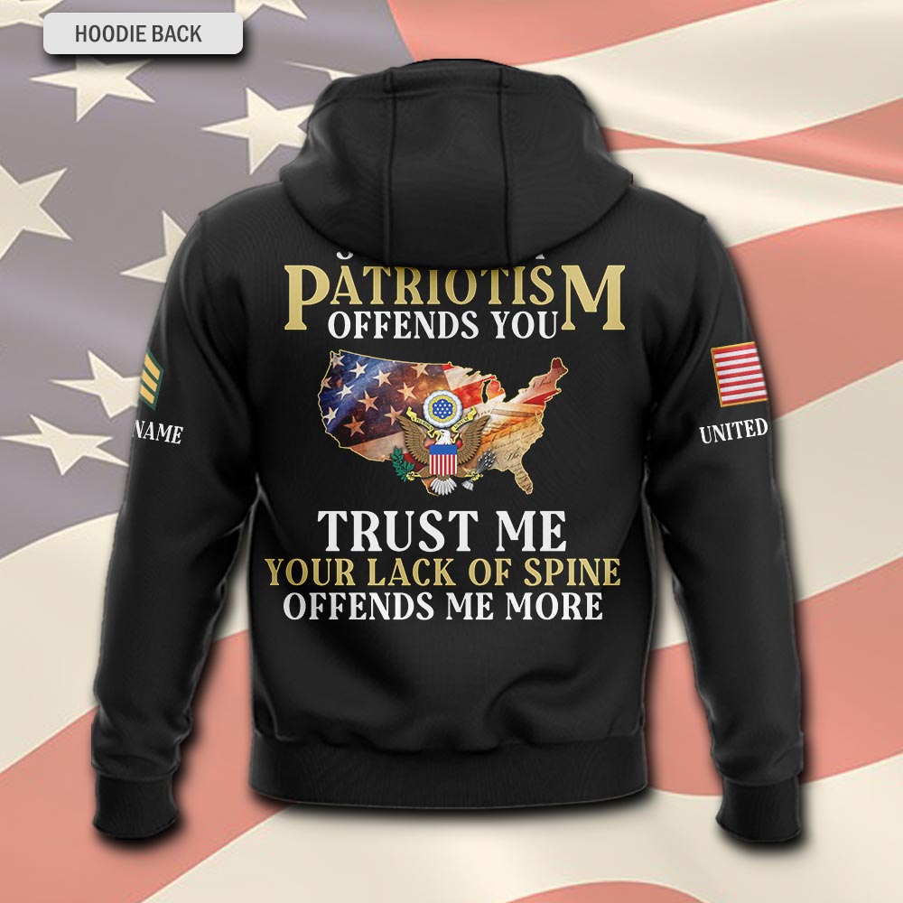 US Army, E 7 Army Master Specialist - Hoodie - Image 3