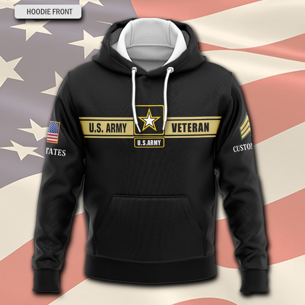 US Army, E 7 Army Master Specialist - Hoodie - Image 2