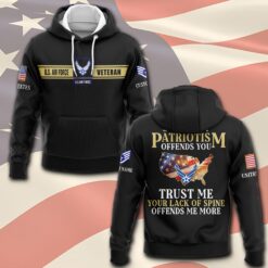 US Air Force , Duty, Honor, Country - Hoodie