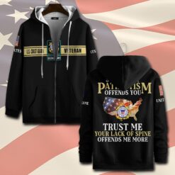 US Coast Guard, Honor The Fallen - Zip Hoodie