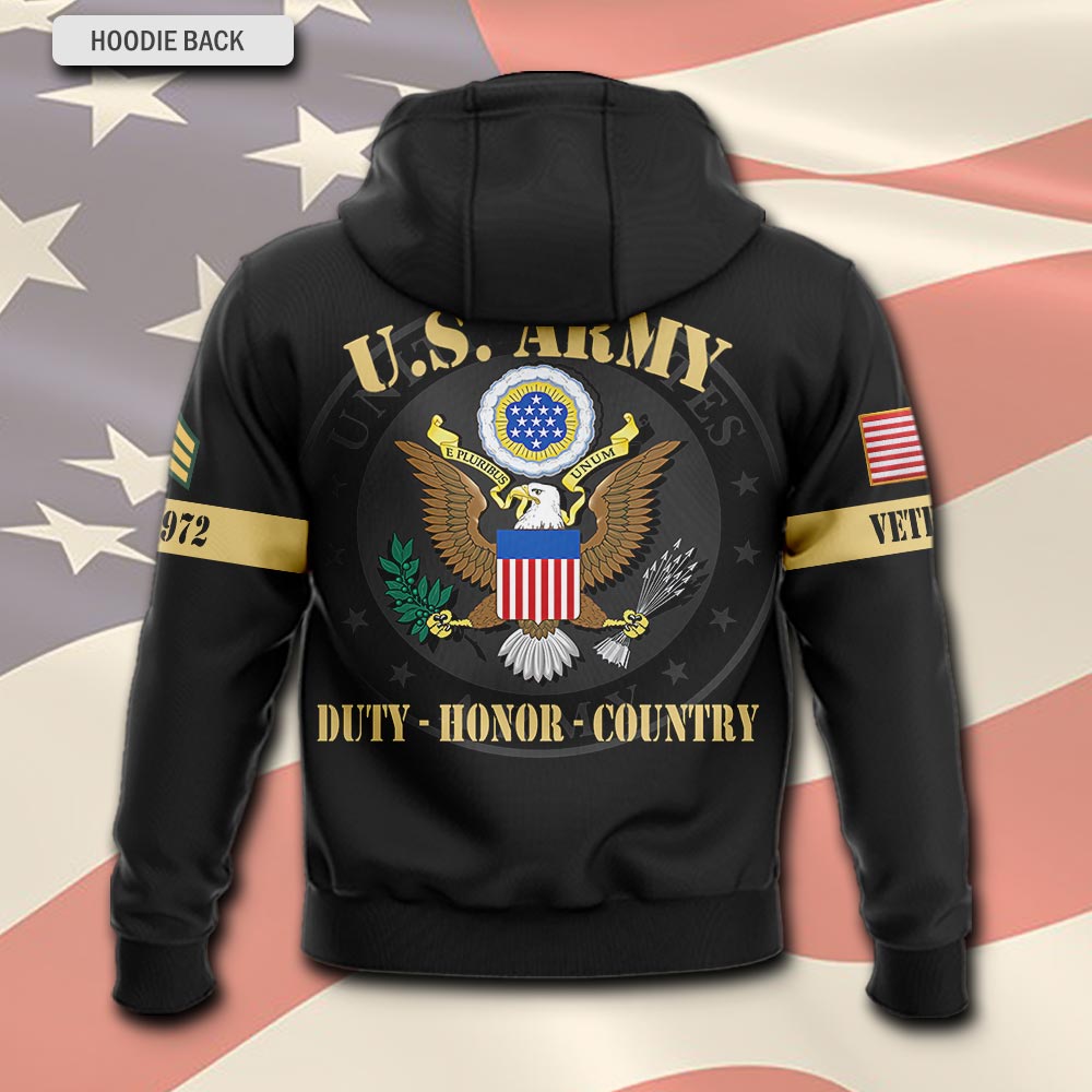 US Army, Thank a Veteran - Hoodie - Image 3