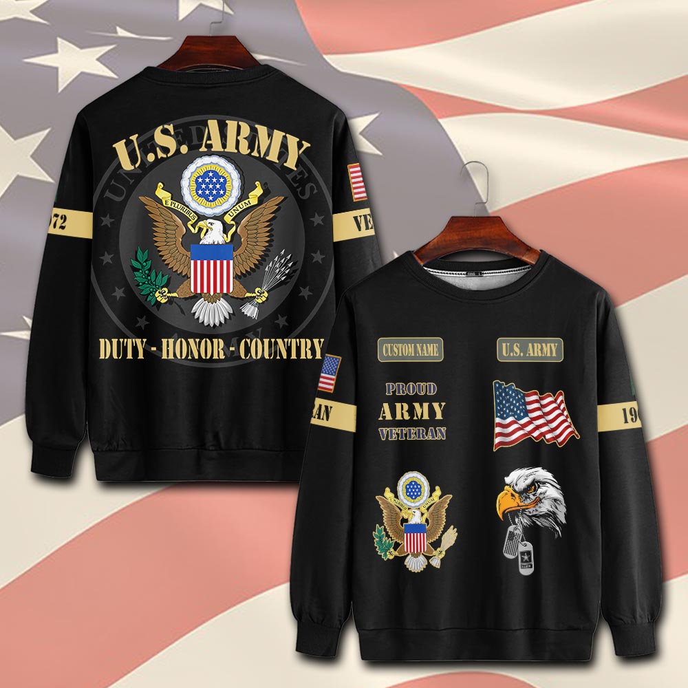US Army, E 8 Army Master Sergeant - Sweatshirt
