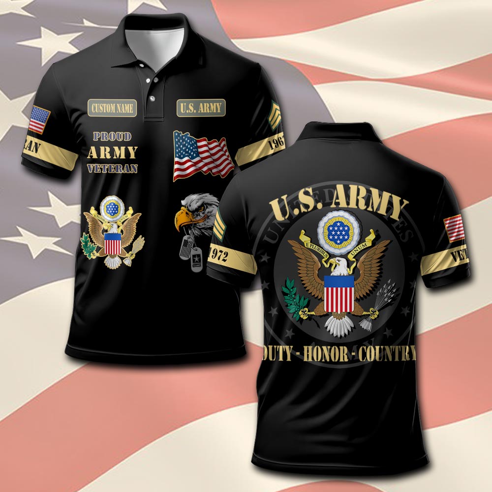 US Army, O 6 Army Colonel - Polo Shirt