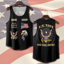 US Navy, No One Fights Alone - Tank-Top