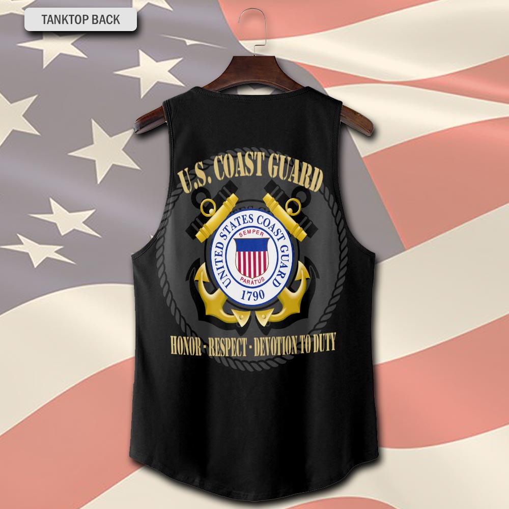 US Coast Guard, Life And Pride - Tank-Top - Image 3