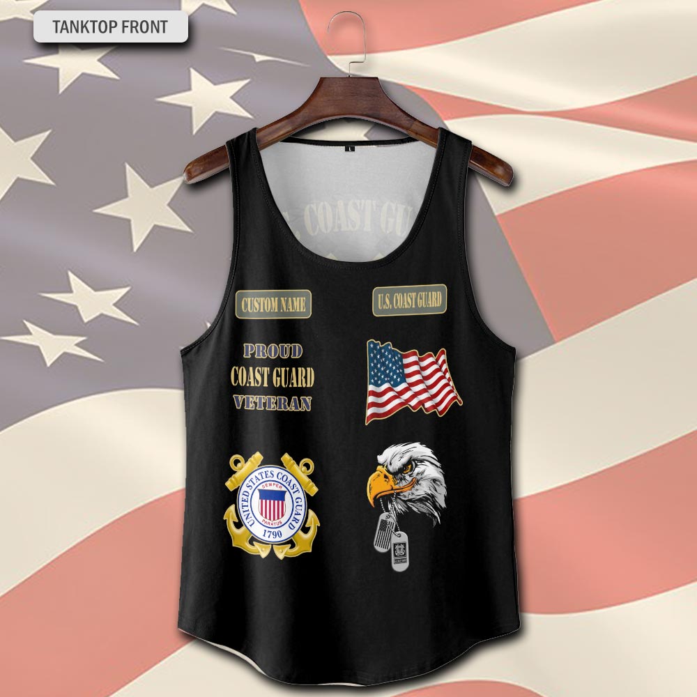 US Coast Guard, Life And Pride - Tank-Top - Image 2