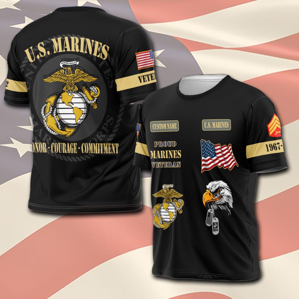 US Marine Corps, Served With Pride - T-Shirt