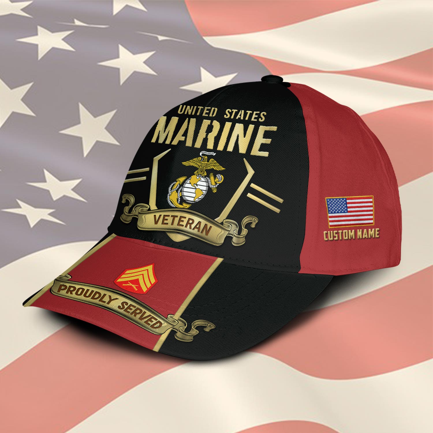 US Marine Corps, W 3 Marines Chief Warrant Officer 3 - Classic Cap - Image 2