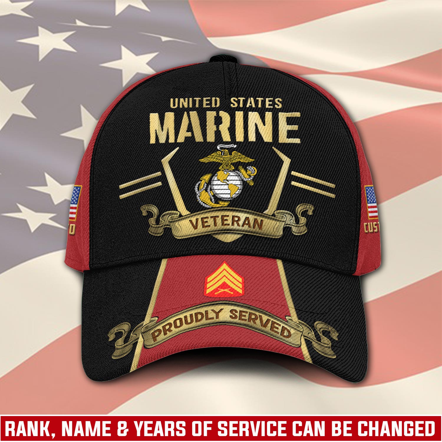 US Marine Corps, W 3 Marines Chief Warrant Officer 3 - Classic Cap