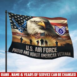 US Air Force , Lest We Forget - Flying Flag 3×5 Feet(90×150 Cm)