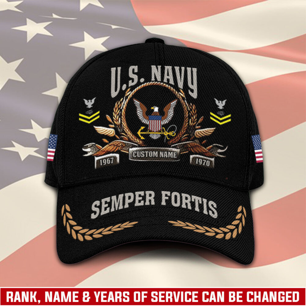 US Navy, Honor, Duty, Service - Classic Cap