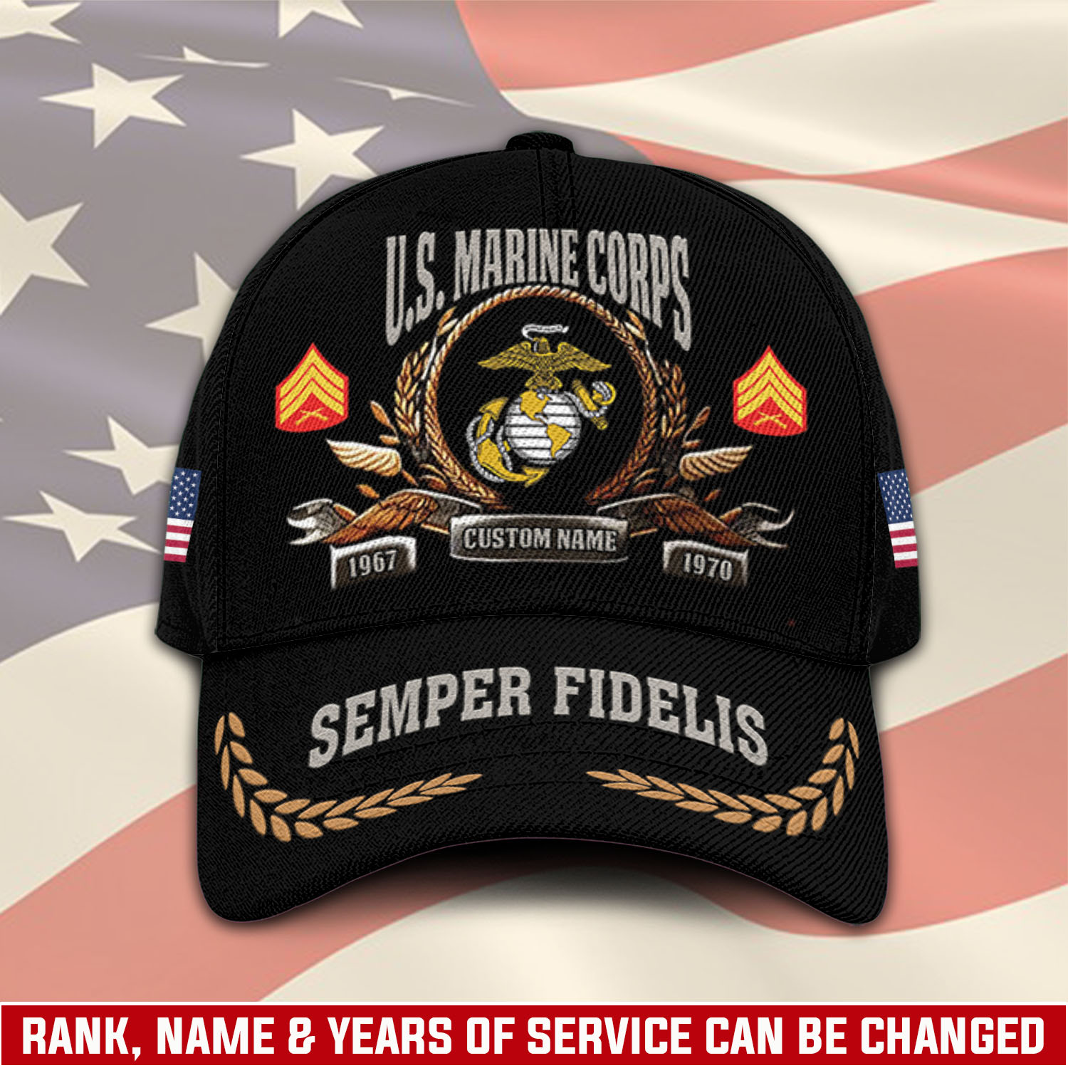 US Marine Corps, First to Fight - Classic Cap