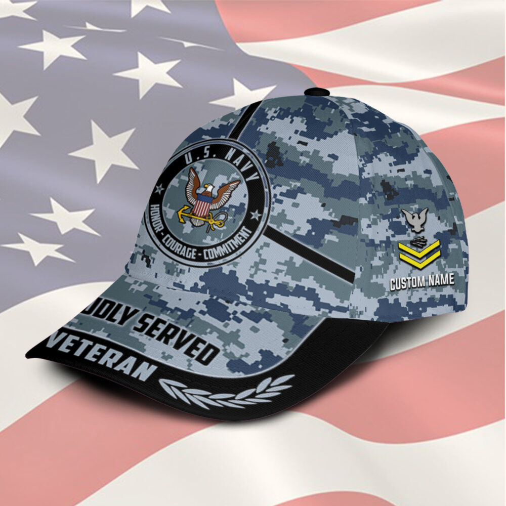 US Navy, No One Gets Left Behind - Classic Cap - Image 2