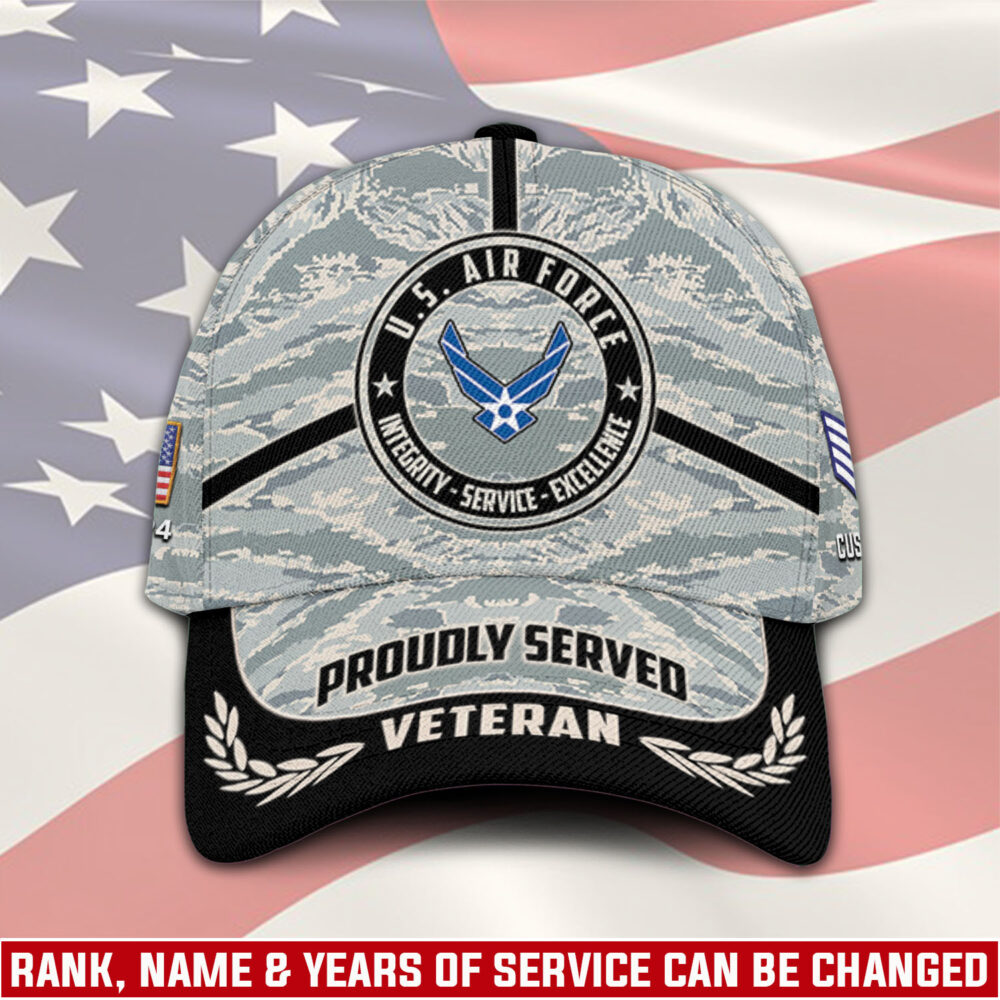 US Air Force, E 6 Air Force Technical Sergeant - Classic Cap