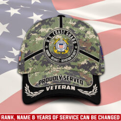 US Coast Guard, Remember - Honor - Respect - Classic Cap