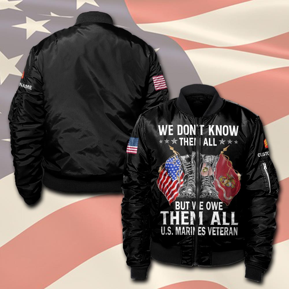 US Marine Corps, E 6 Marines Staff Sergeant - Bomber Jacket