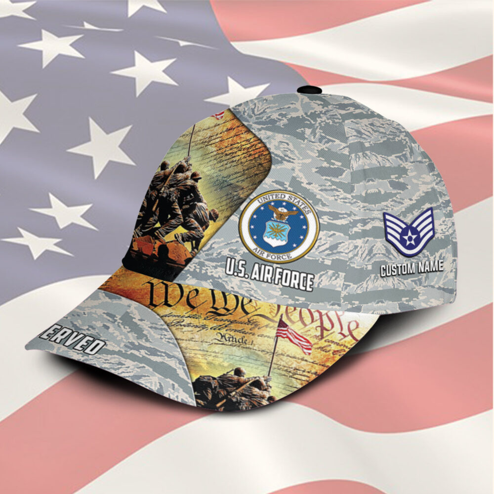 US Air Force, E 5 Air Force Staff Sergeant - Classic Cap - Image 2