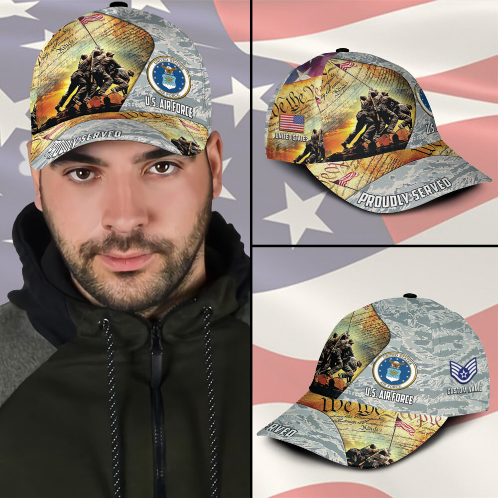 US Air Force, E 5 Air Force Staff Sergeant - Classic Cap - Image 3