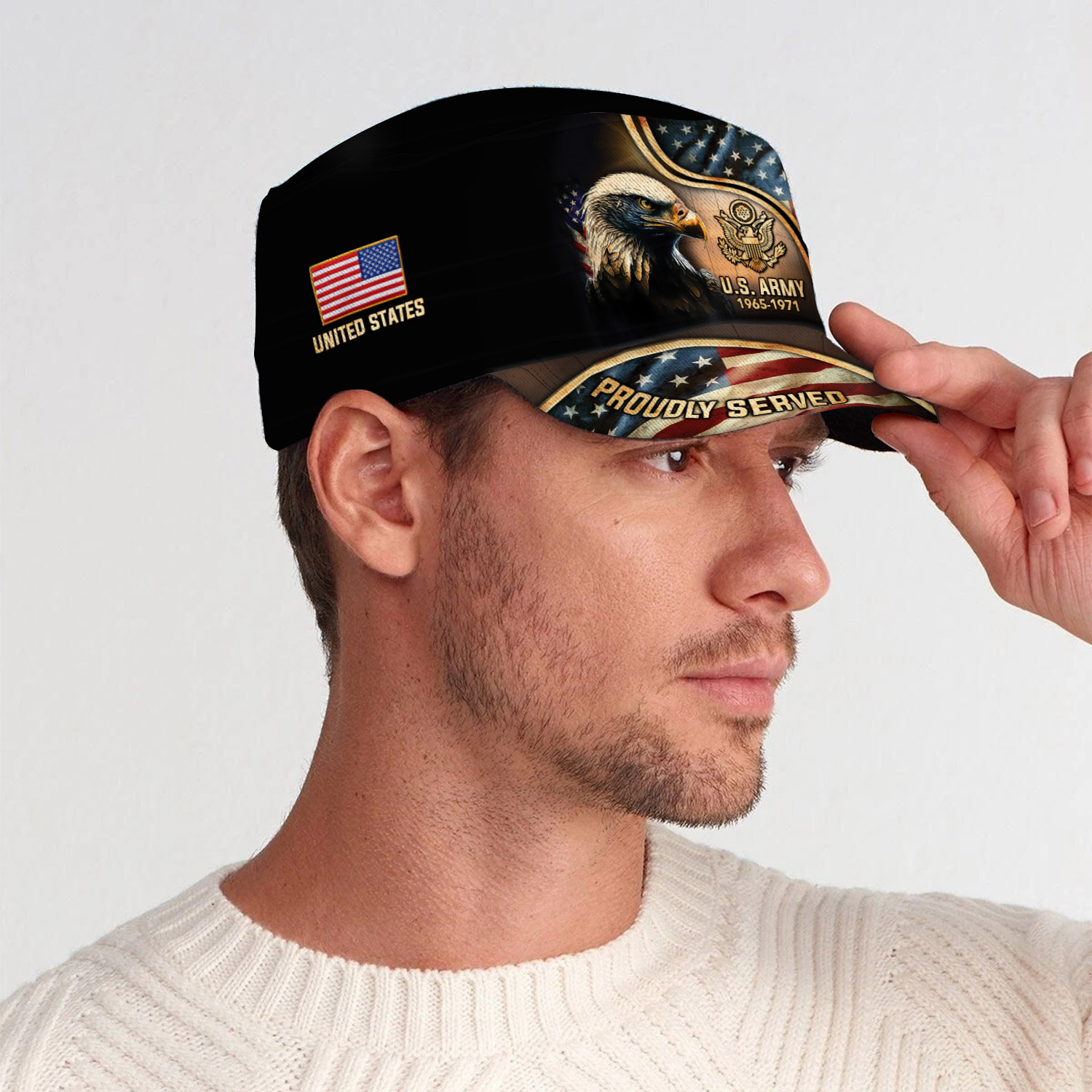 US Army, O 6 Army Colonel - Military Cap - Image 3