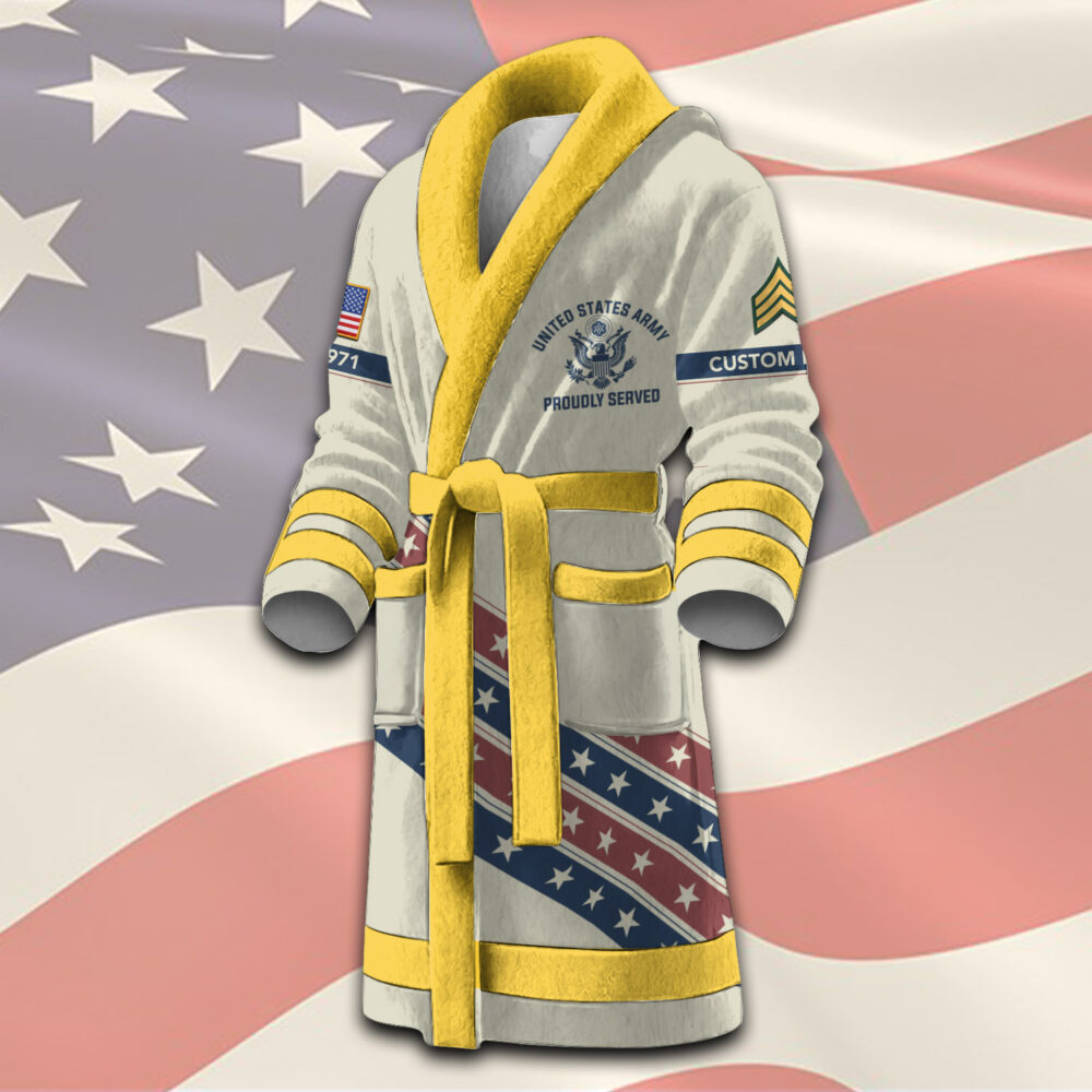 US Army, Proud To Have Served - Night Gown - Image 2
