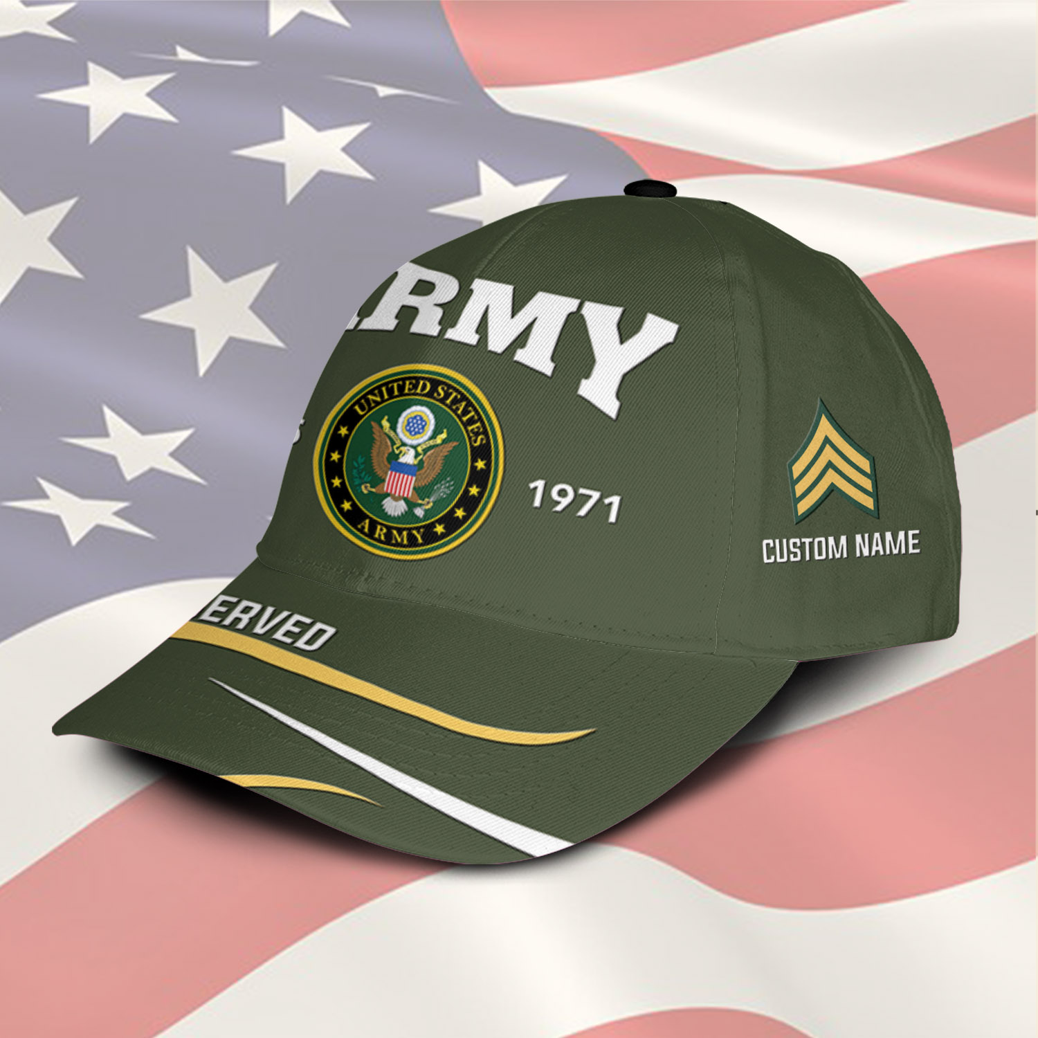 US Army, Thank a Veteran - Classic Cap - Image 2