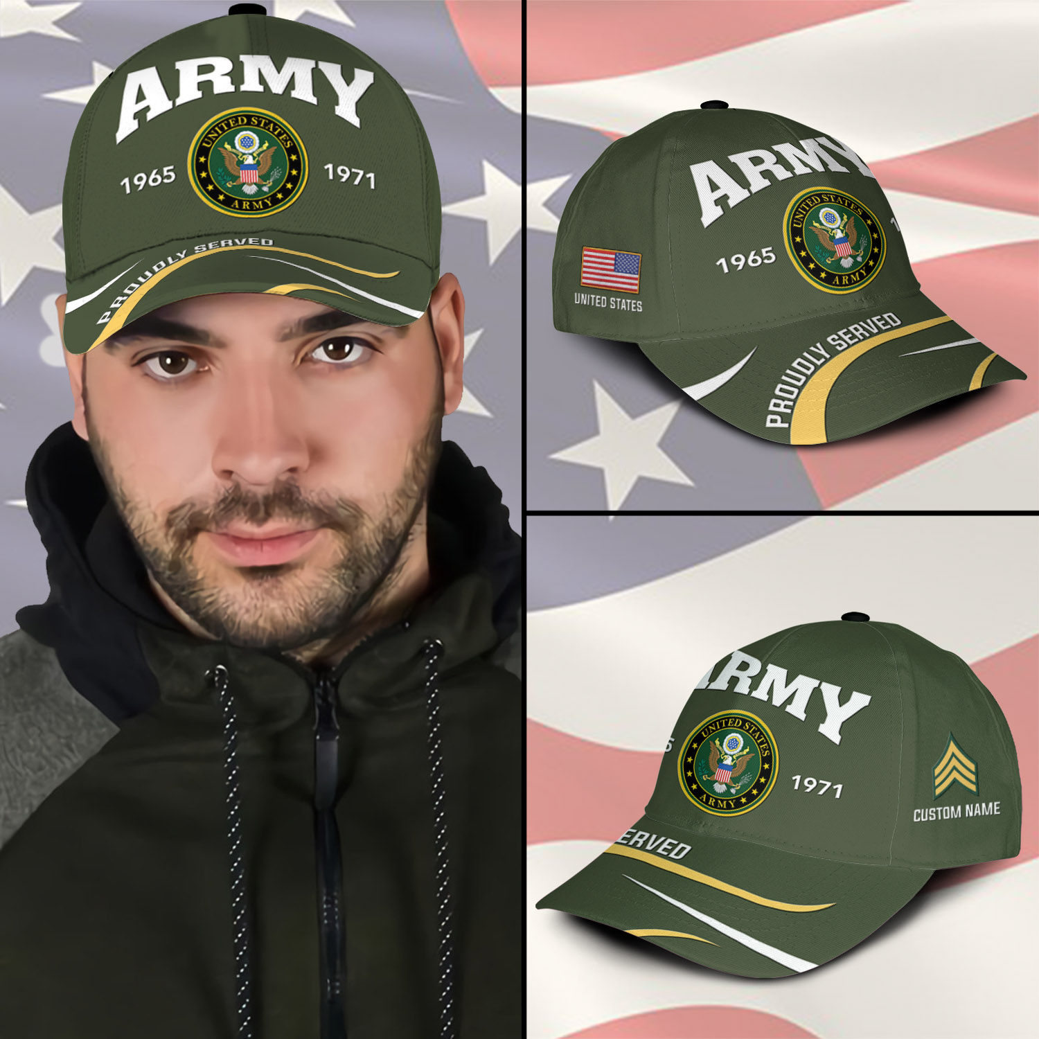 US Army, Thank a Veteran - Classic Cap - Image 3