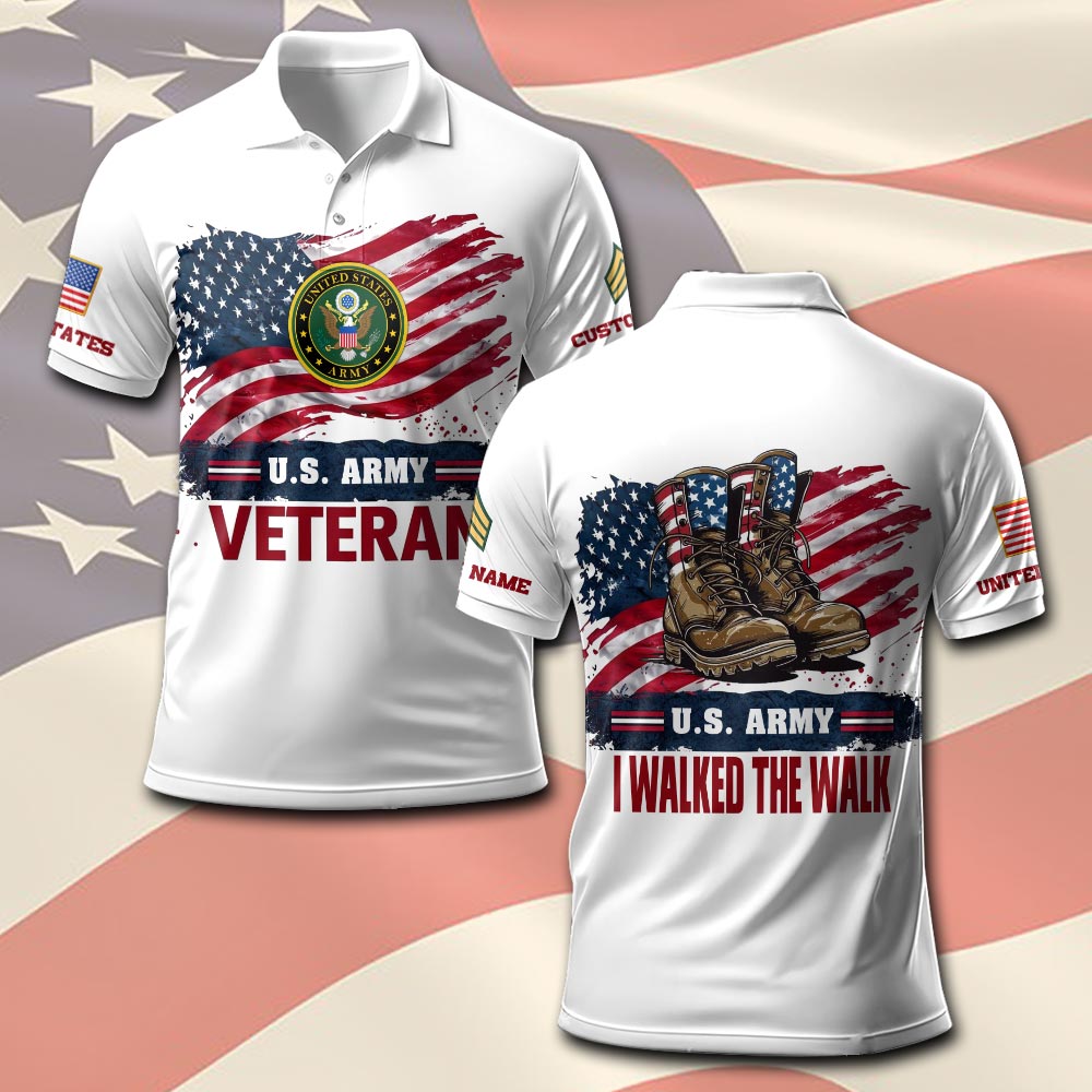 US Army, Always Remember, Never Forget - Polo Shirt