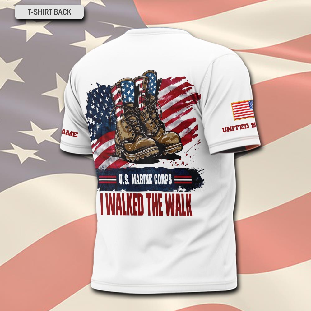 US Marine Corps, W 3 Marines Chief Warrant Officer 3 - T-Shirt - Image 3