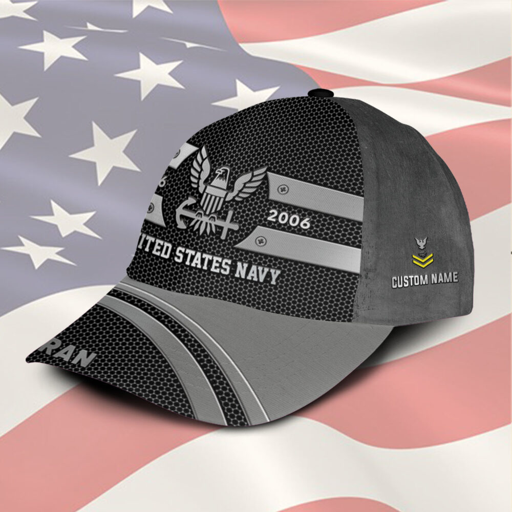 US Navy, E 2 Blue - Classic Cap - Image 2