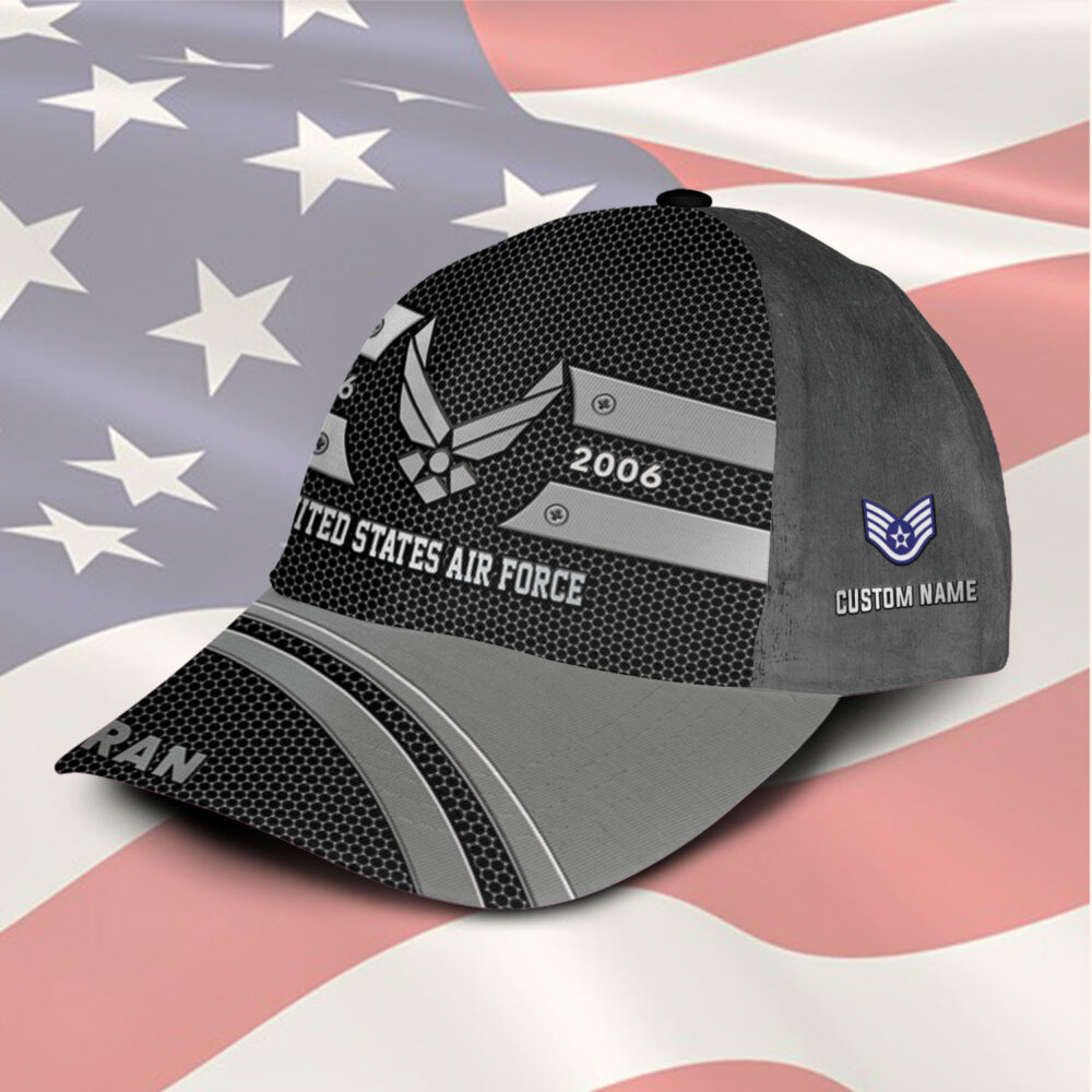 US Air Force, Freedom Over Fear - Classic Cap - Image 2