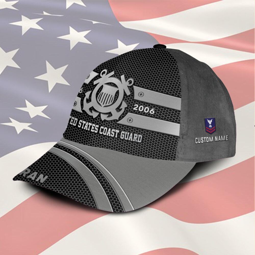 US Coast Guard, E 3 Blue - Classic Cap - Image 2
