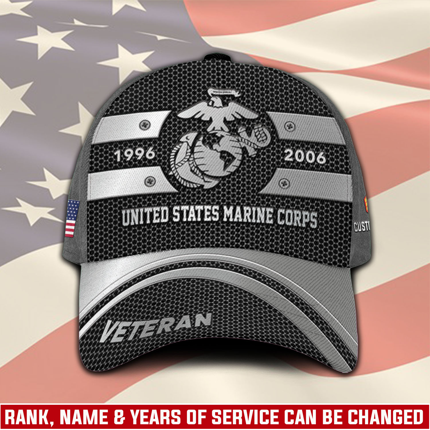 US Marine Corps, E 9 Marines Sergeant Major - Classic Cap