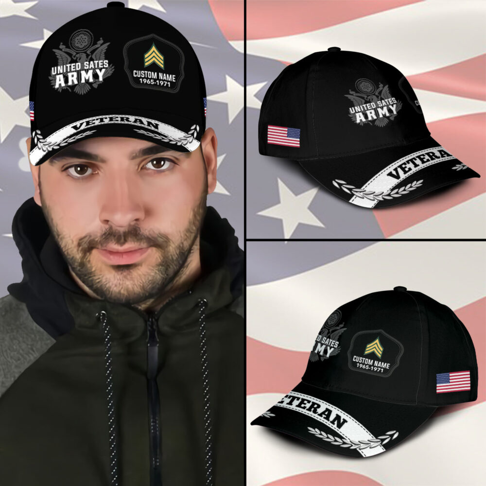 US Army, E 4 Army Specialist - Classic Cap - Image 3