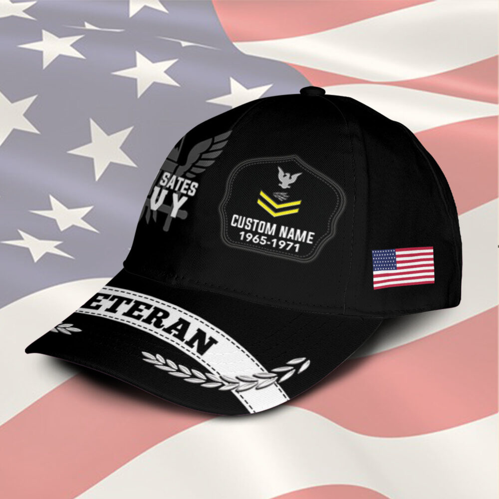 US Navy, E 4 Red - Classic Cap - Image 2