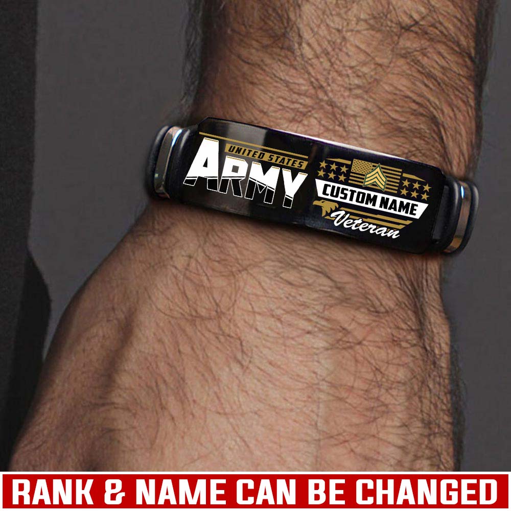 US Army, Proud Veteran - Bracelet